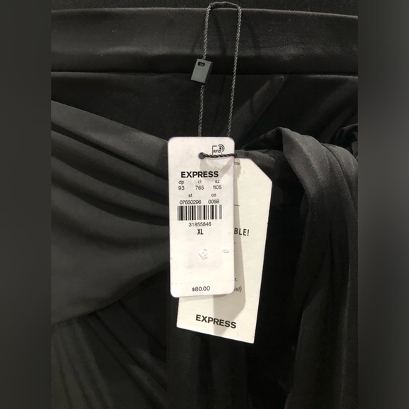 Express Black Backless Dress - Picture 13 of 16